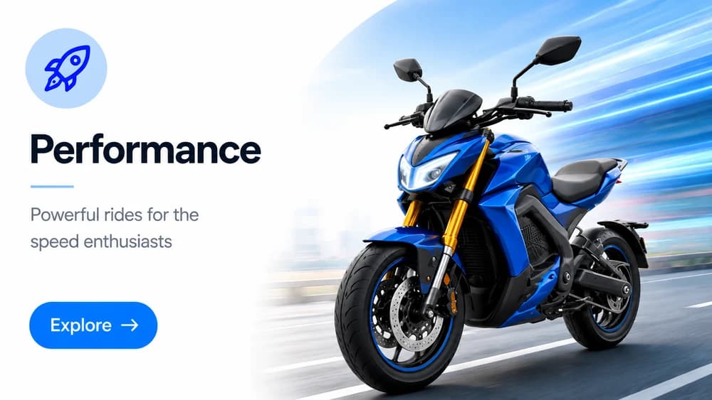 Performance — Powerful rides for the speed enthusiasts
